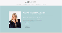 Desktop Screenshot of abbavocat.com